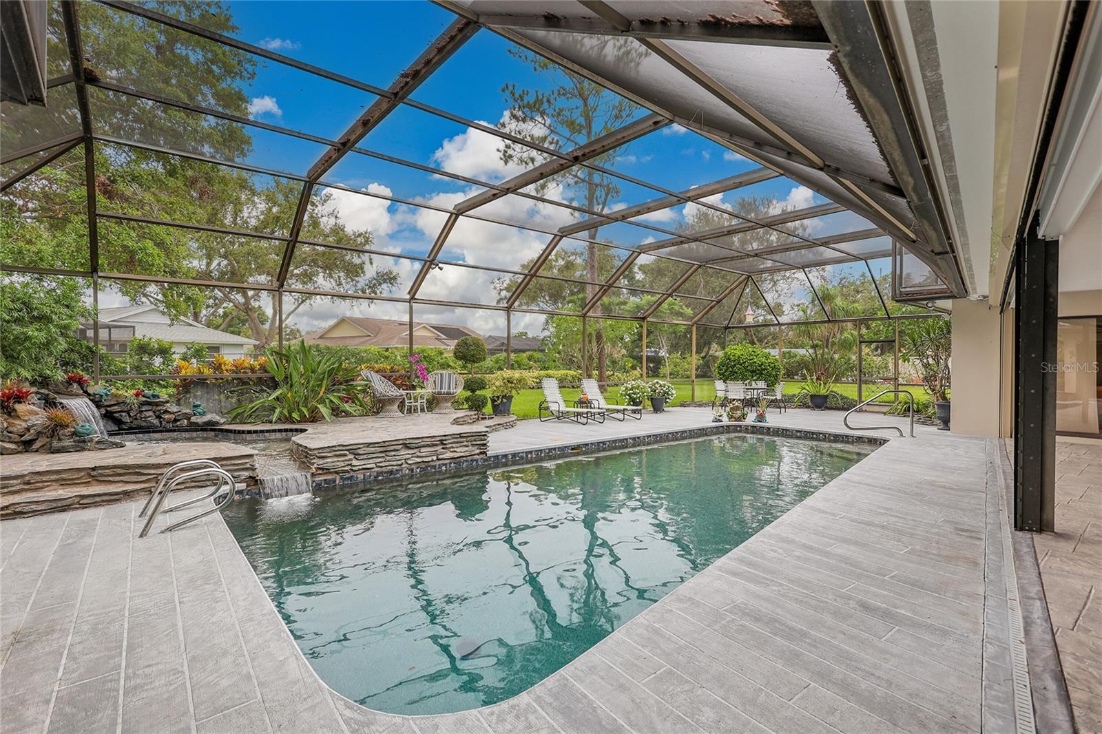 Pool area