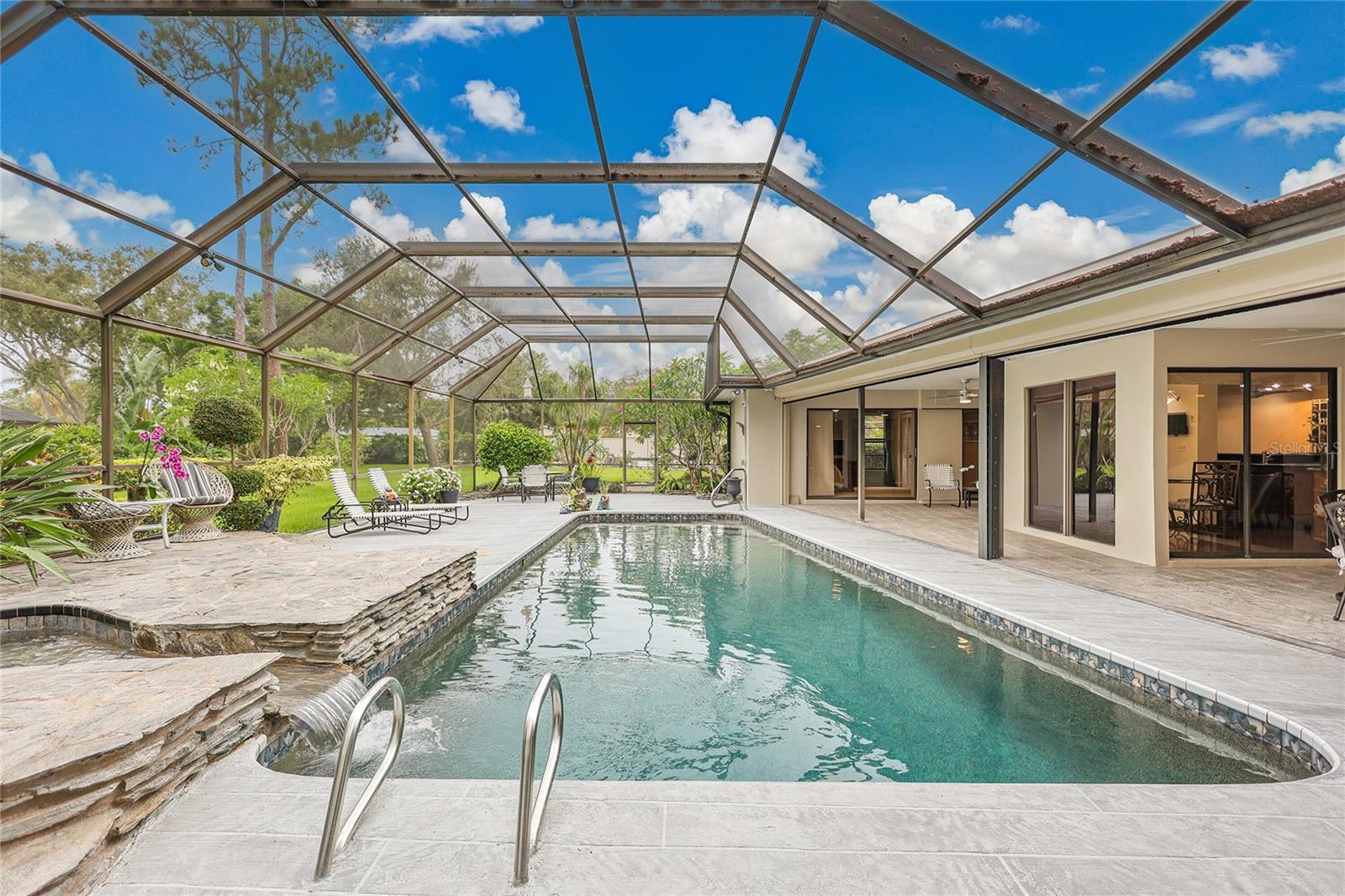 Pool area
