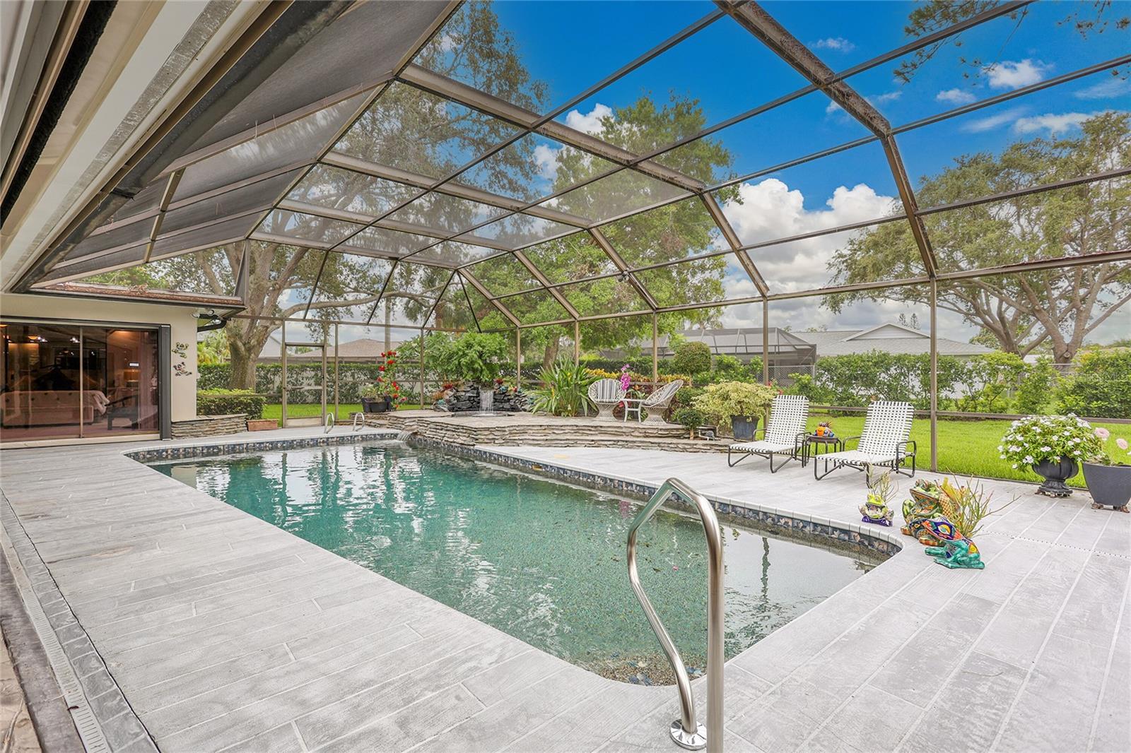 Pool area