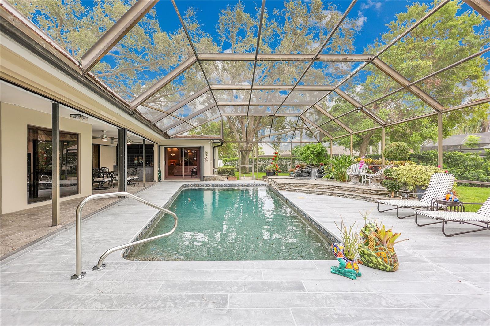 Pool area