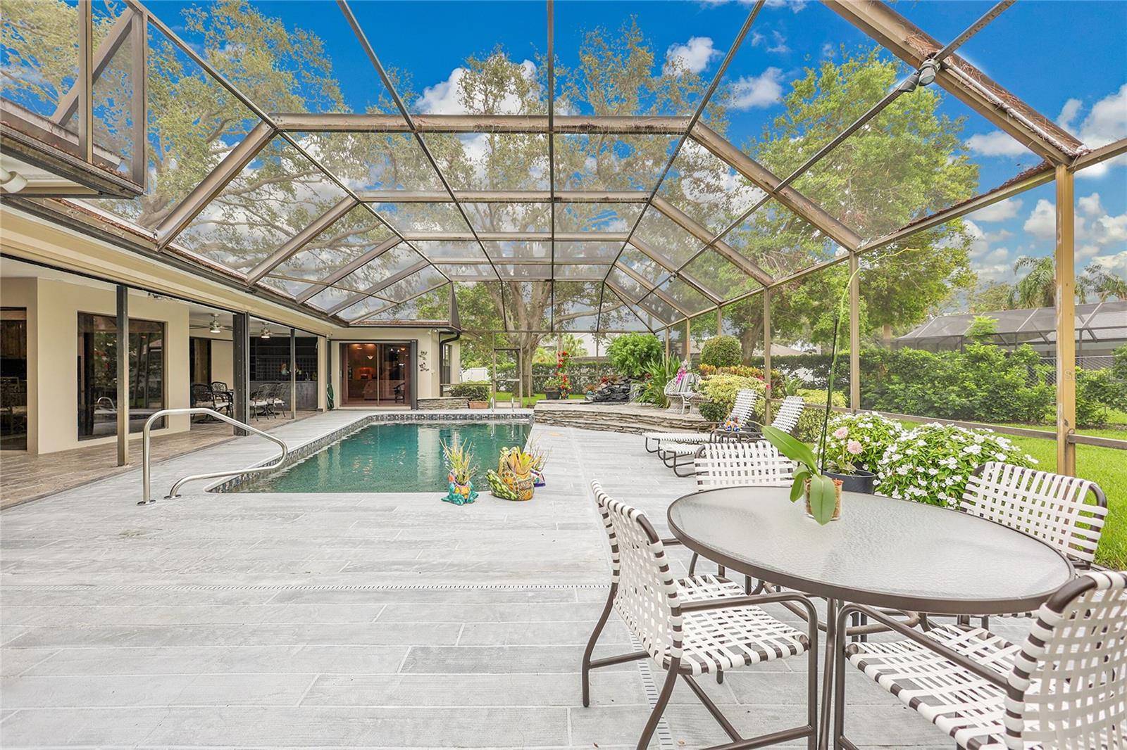 Pool area