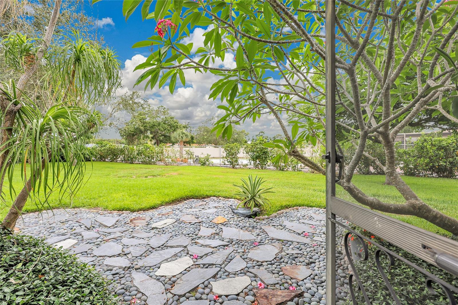 Zen rock garden