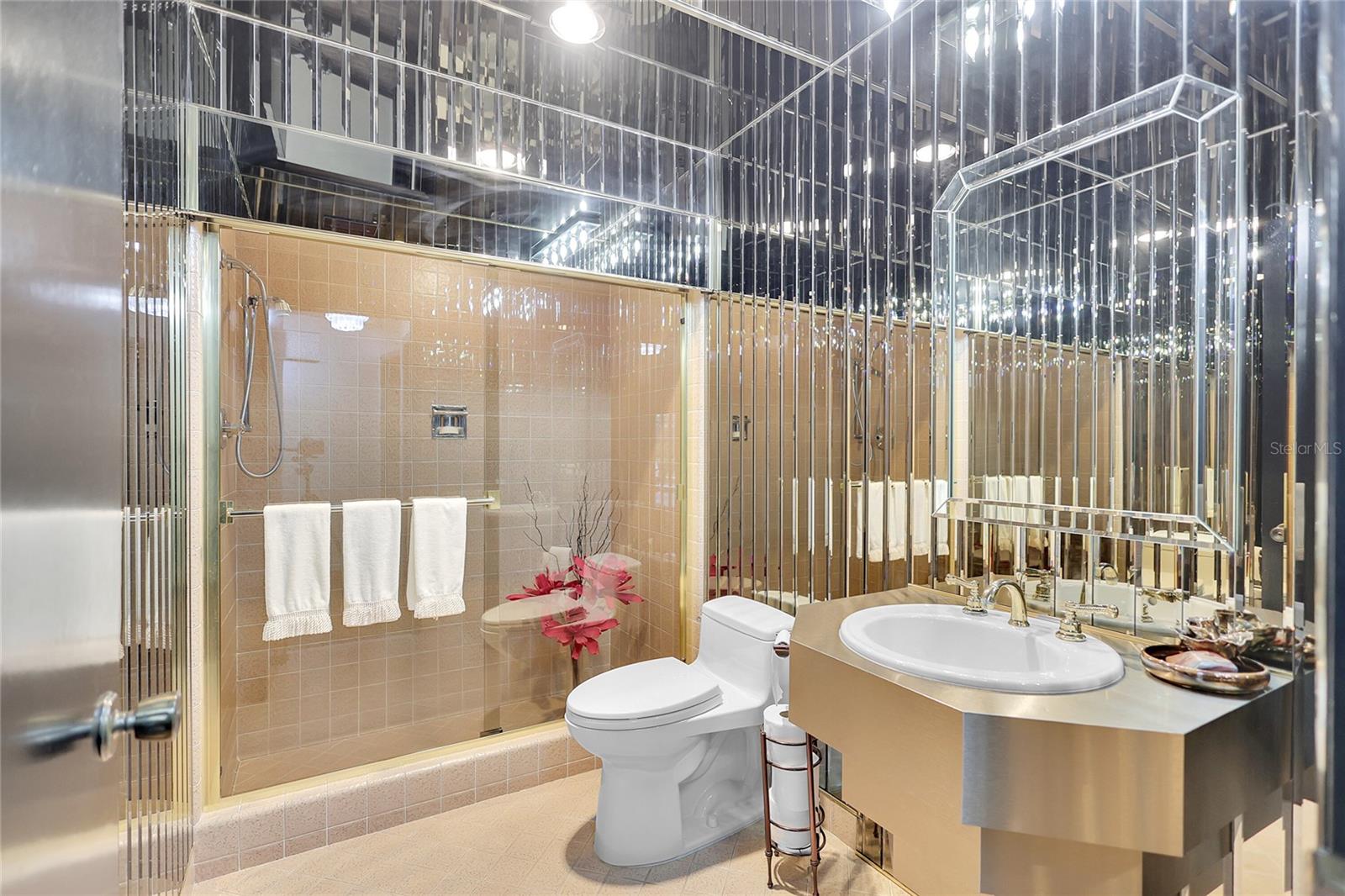 Secondary bathroom