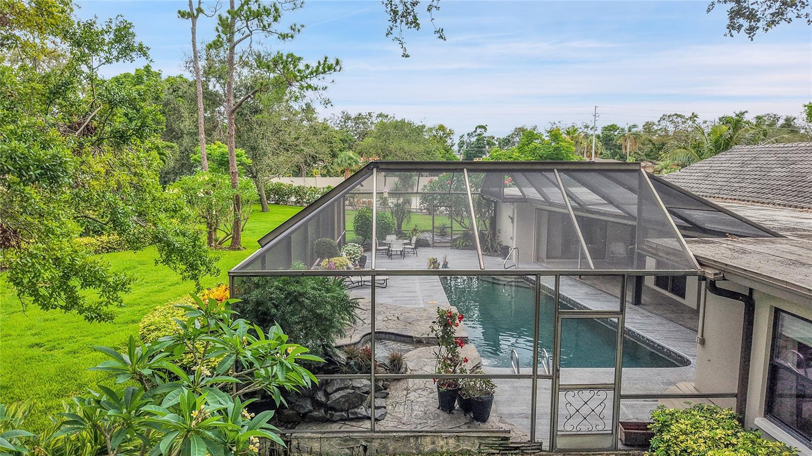 Pool area