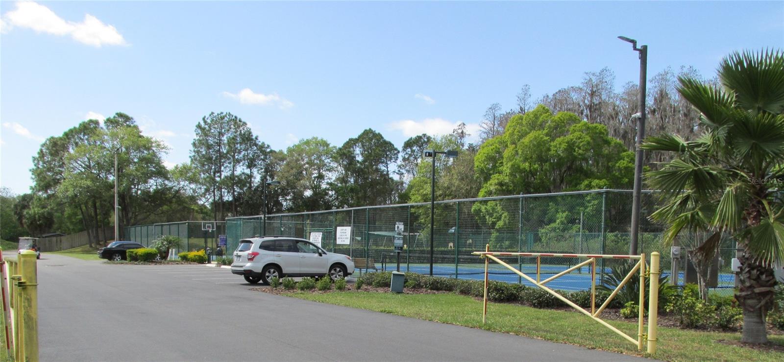 Tennis, Pickleball & Basketball Courts
