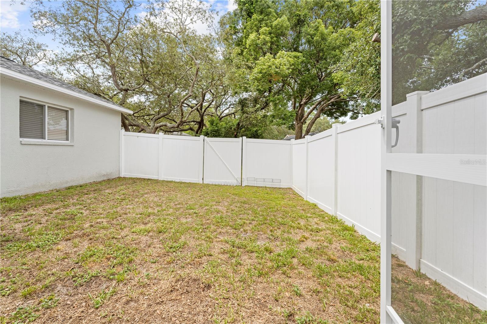 Fenced Yard
