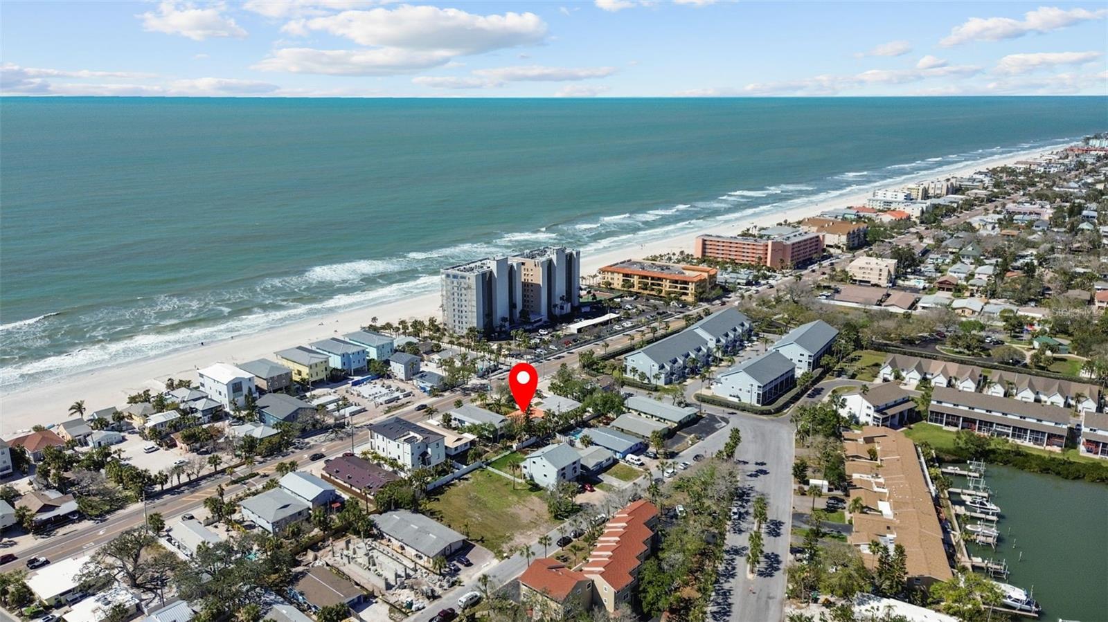 Welcome to 819 Gulf Blvd, a charming 2-bedroom, 1-bath ranch-style quaint Bungalow located just steps from beach access on the stunning shores of Indian Rocks Beach, Indian Rocks Beach Nature Preserve with public dog park and a Boardwalk to through the Mangroves on the Intercoastal.