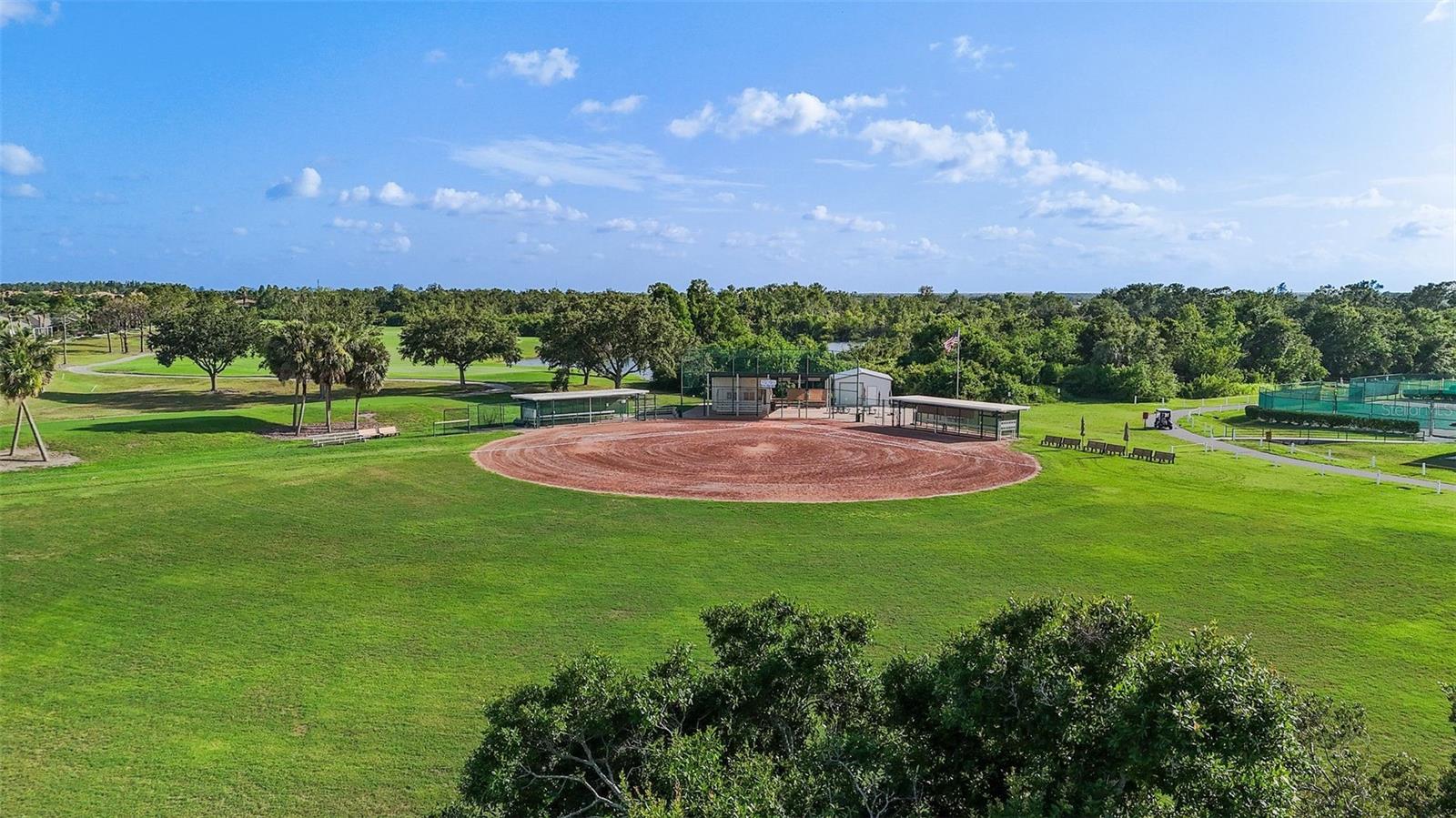 SCC Aerial Amenities Softball Field