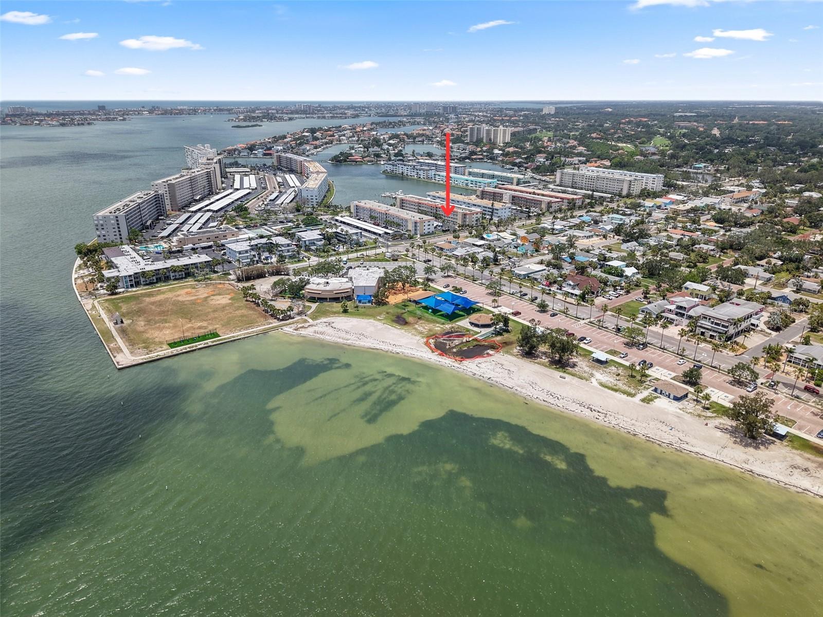 GULFPORT BEACH WALKING DISTANCE