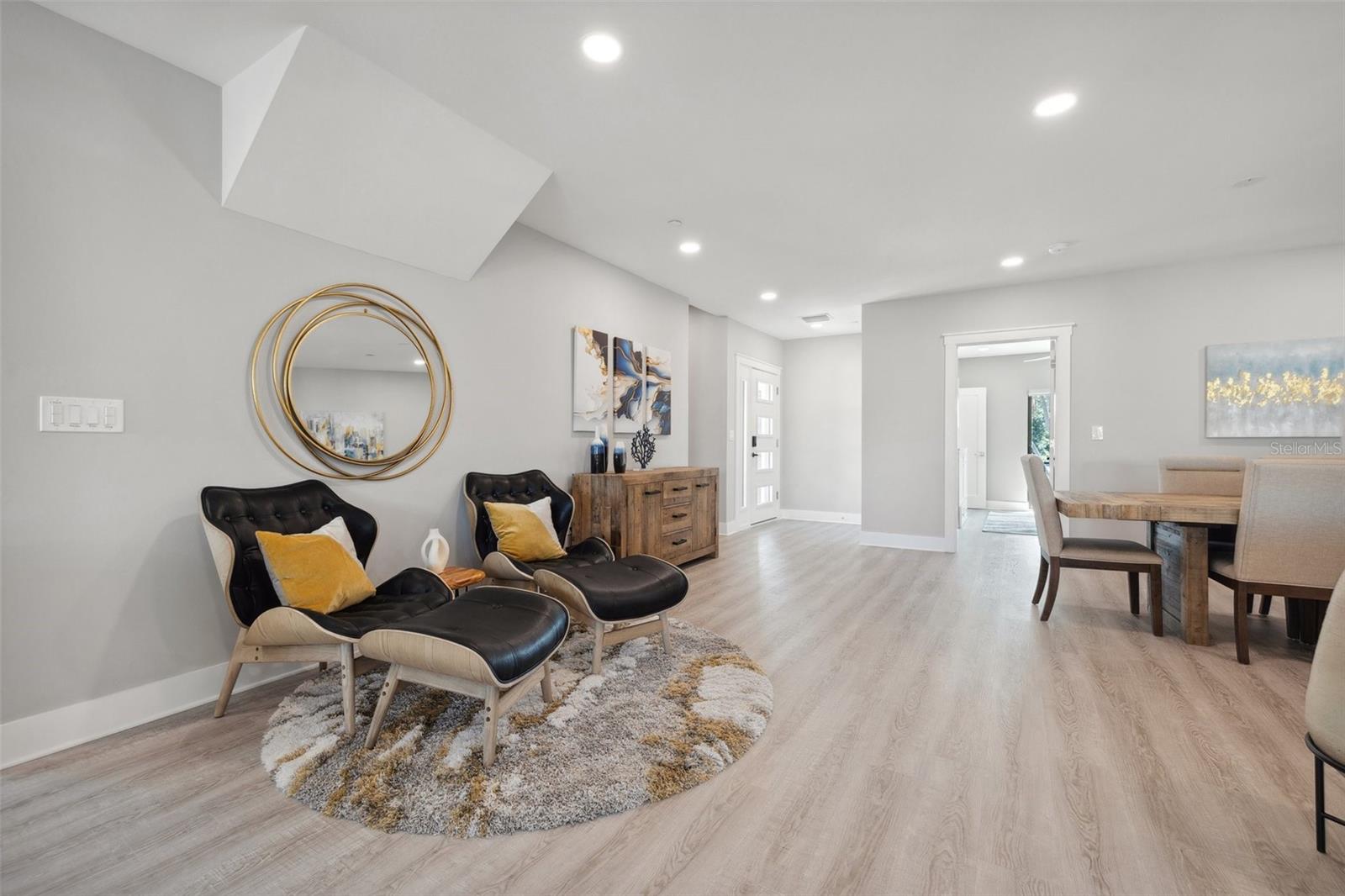 The Jewel seating area