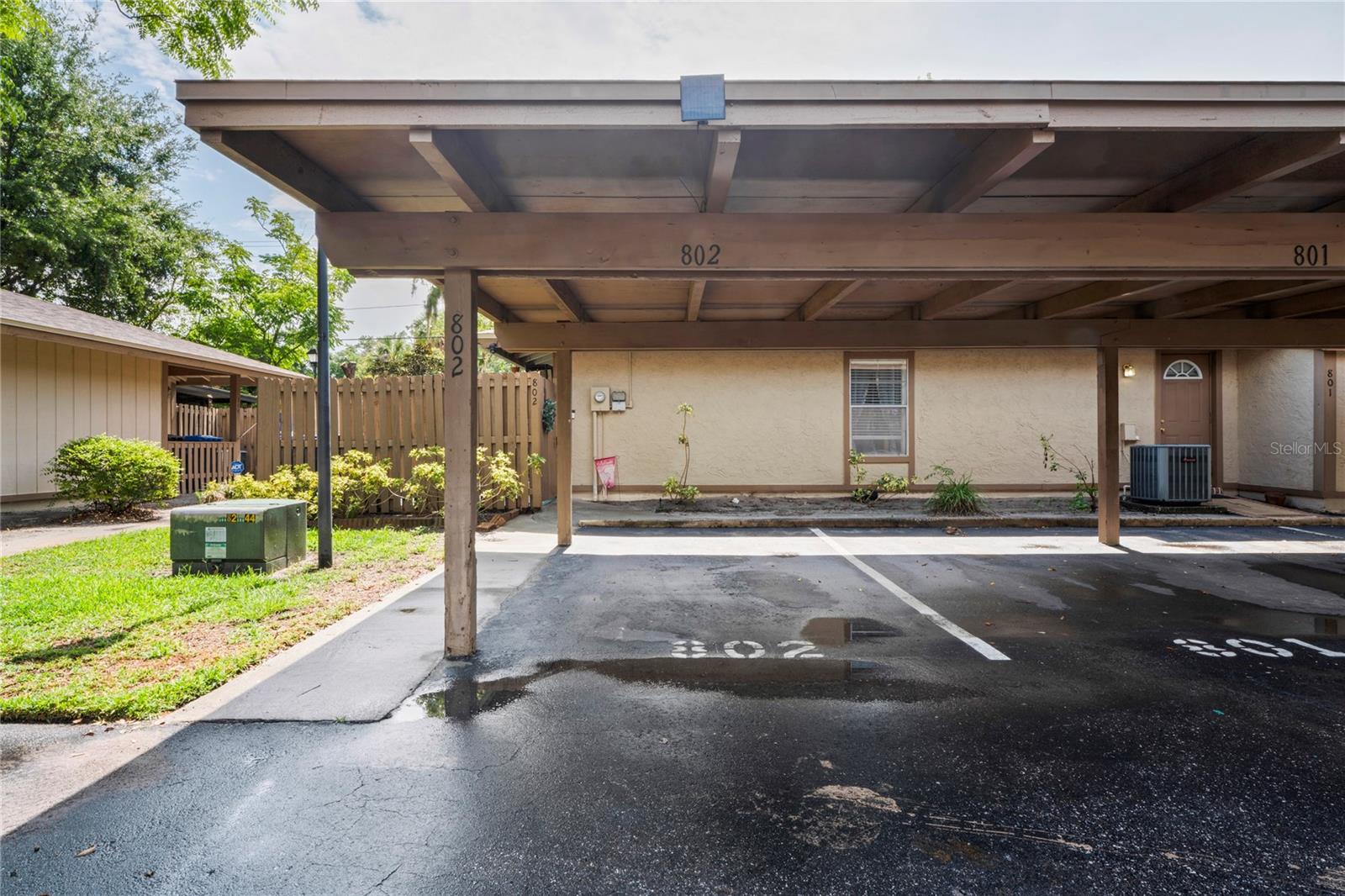 Covered Parking Spot