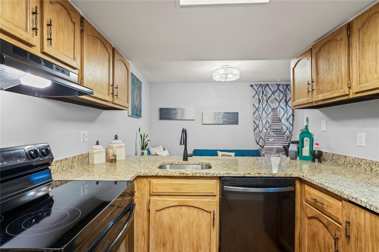 Kitchen looking into Dining Area