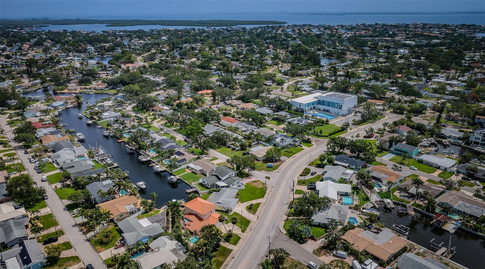 Just a short block walk from the Shore Acres Recreation Center