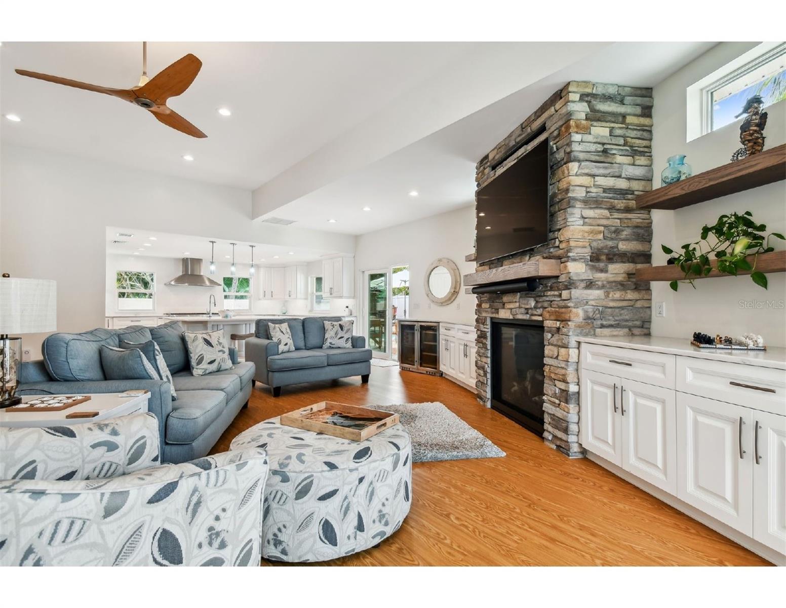 Living Room to Kitchen