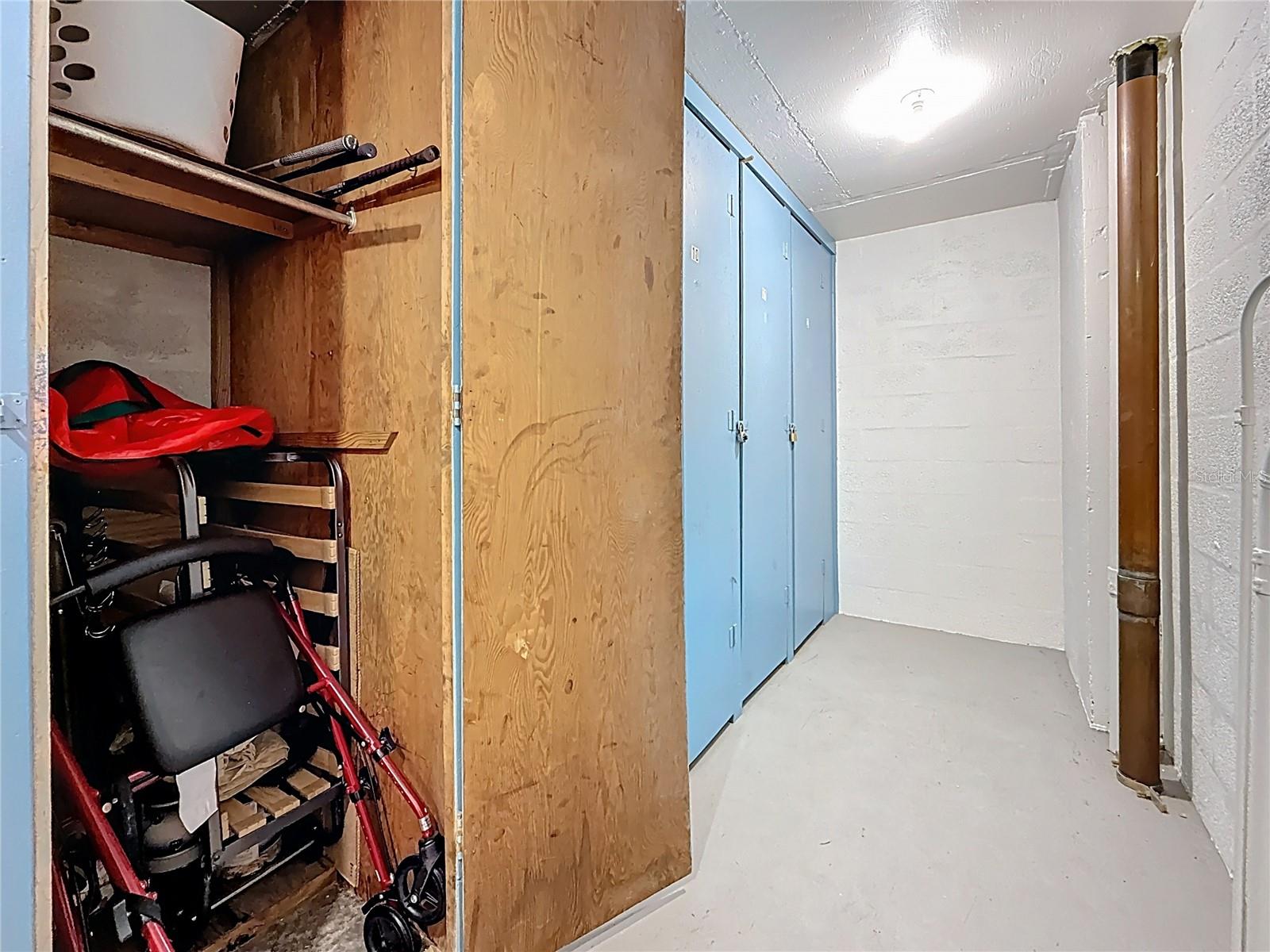 This gives you an idea of the amount of space that you have in the storage unit.