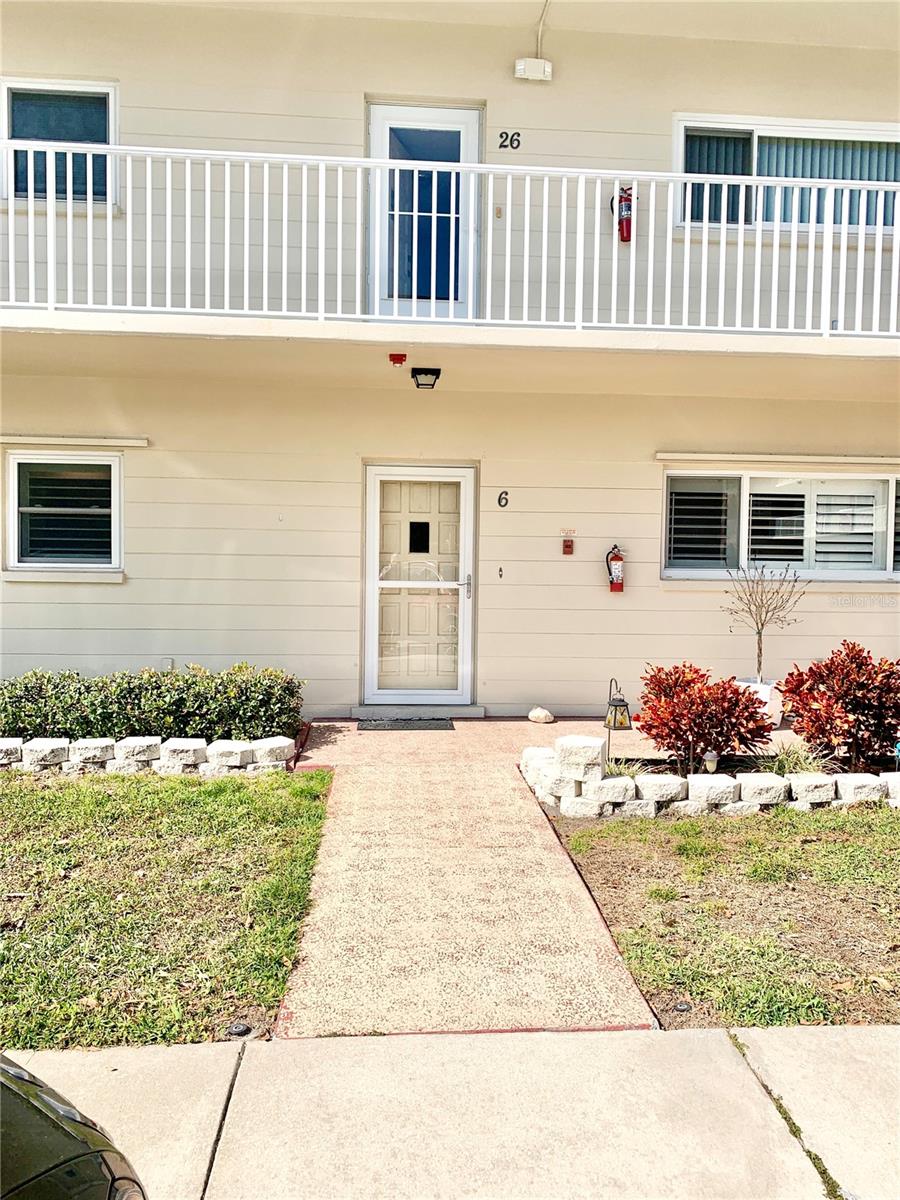Coveted ground floor unit.