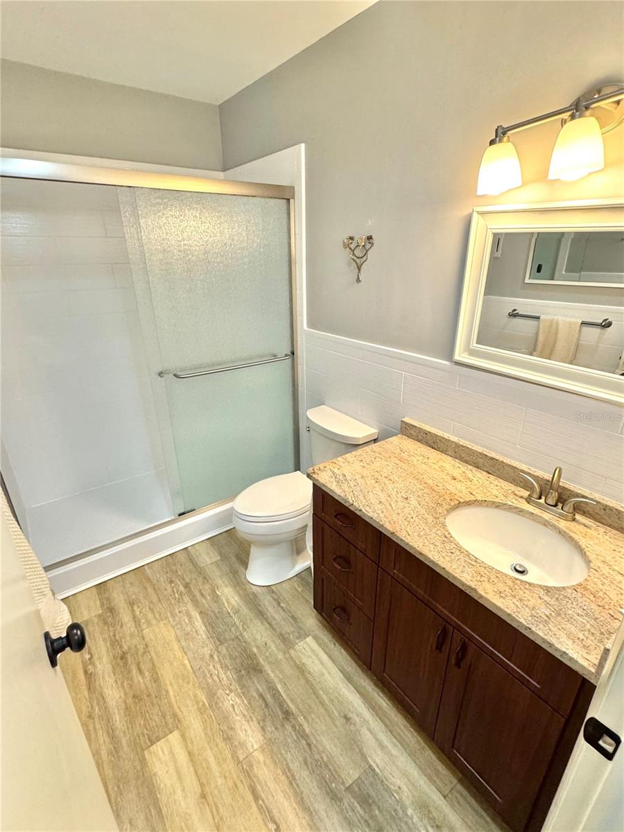 Updated primary bathroom