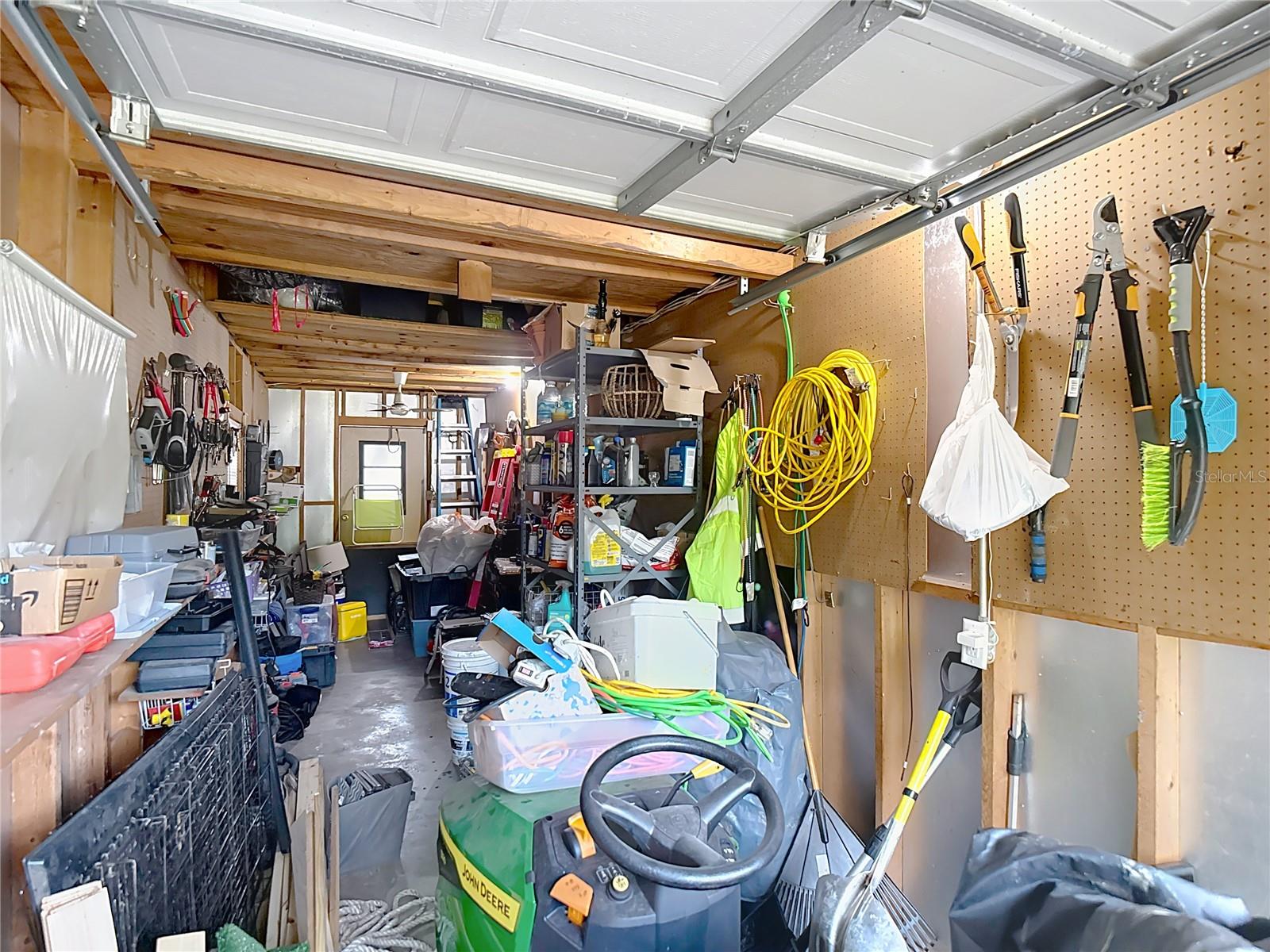 Attached Utility Garage