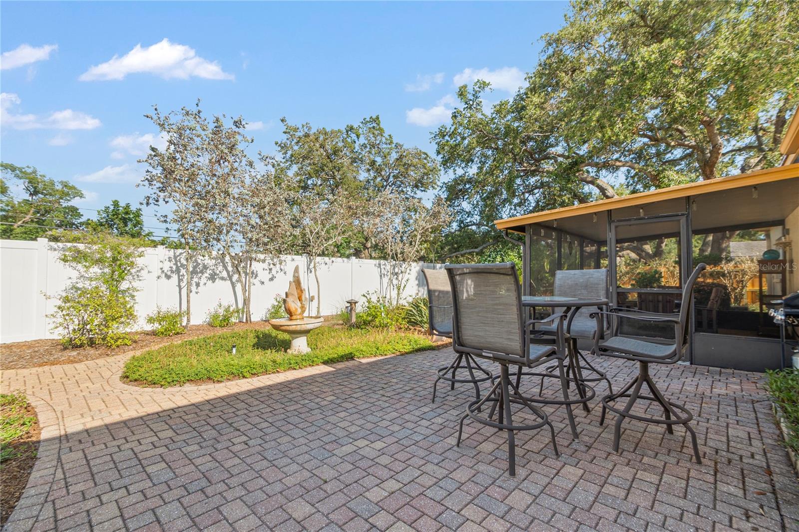 Rear yard