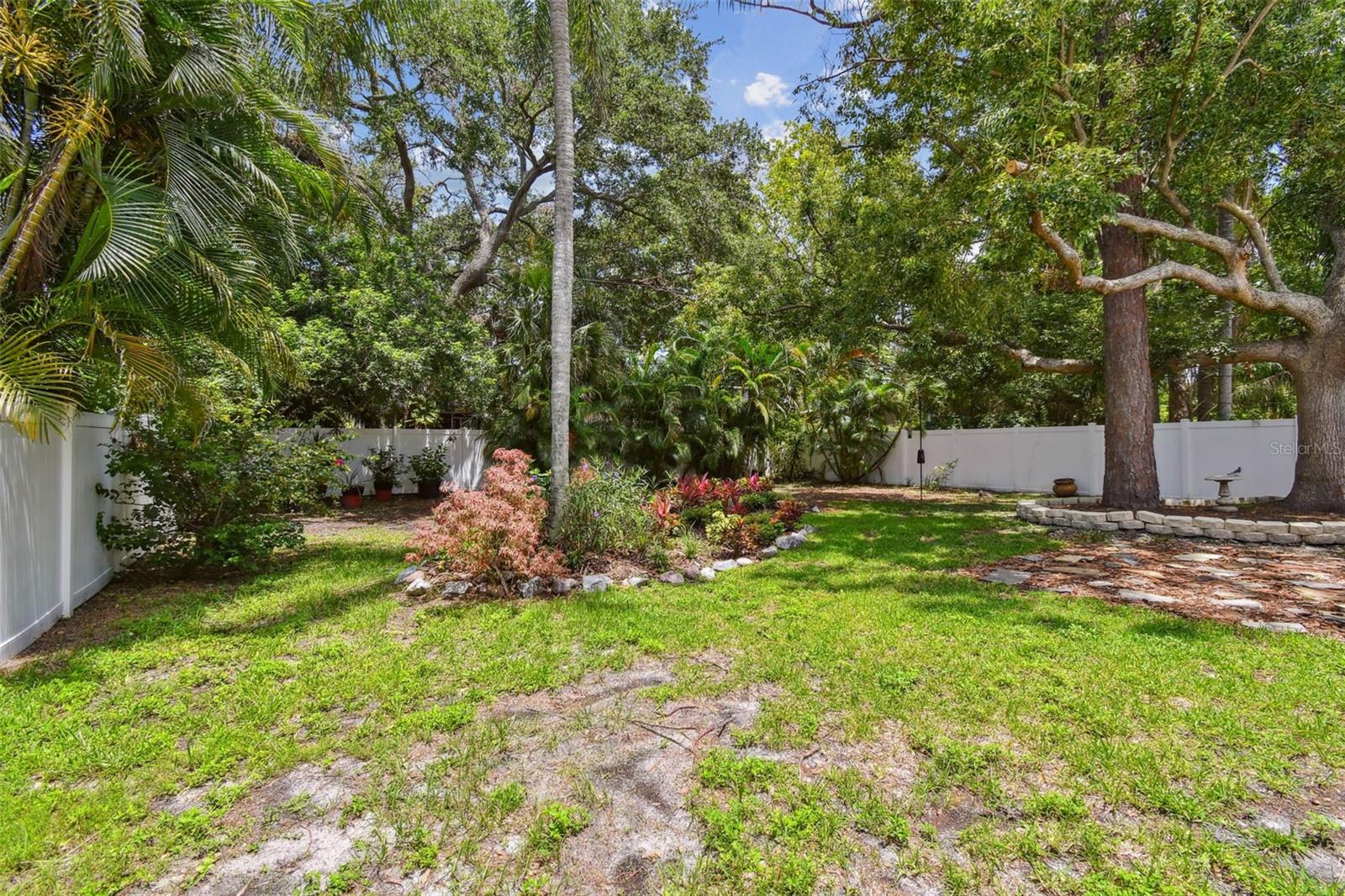 Fully fenced backyard perfect for your pets!