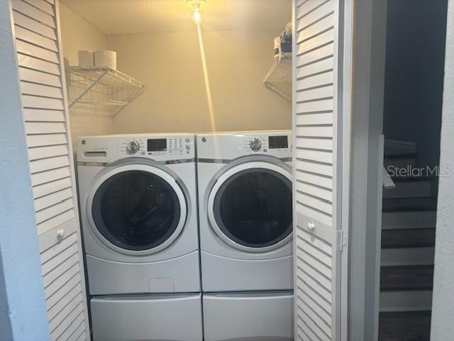 Washer and Dryer Closet