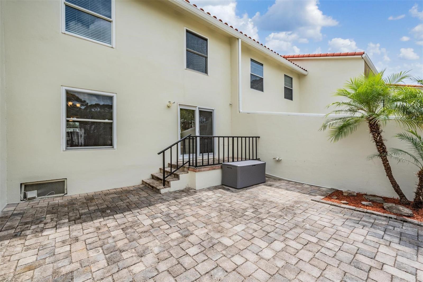 Large Fenced Patio