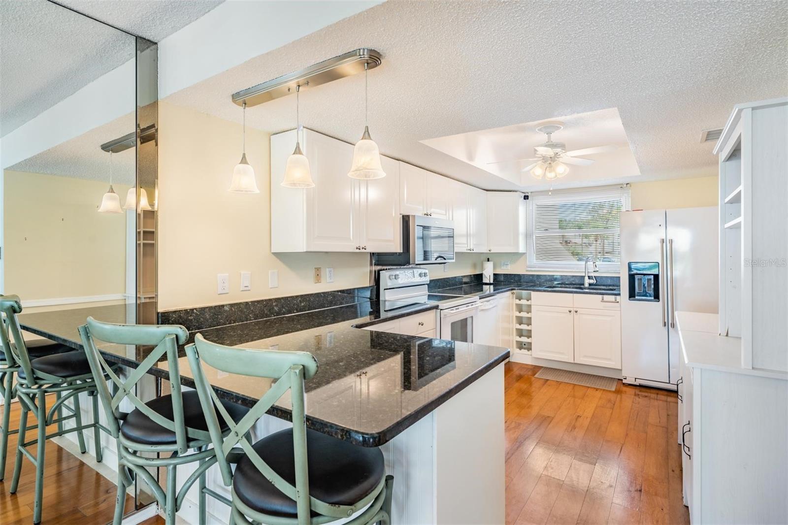 Fully equipped updated kitchen