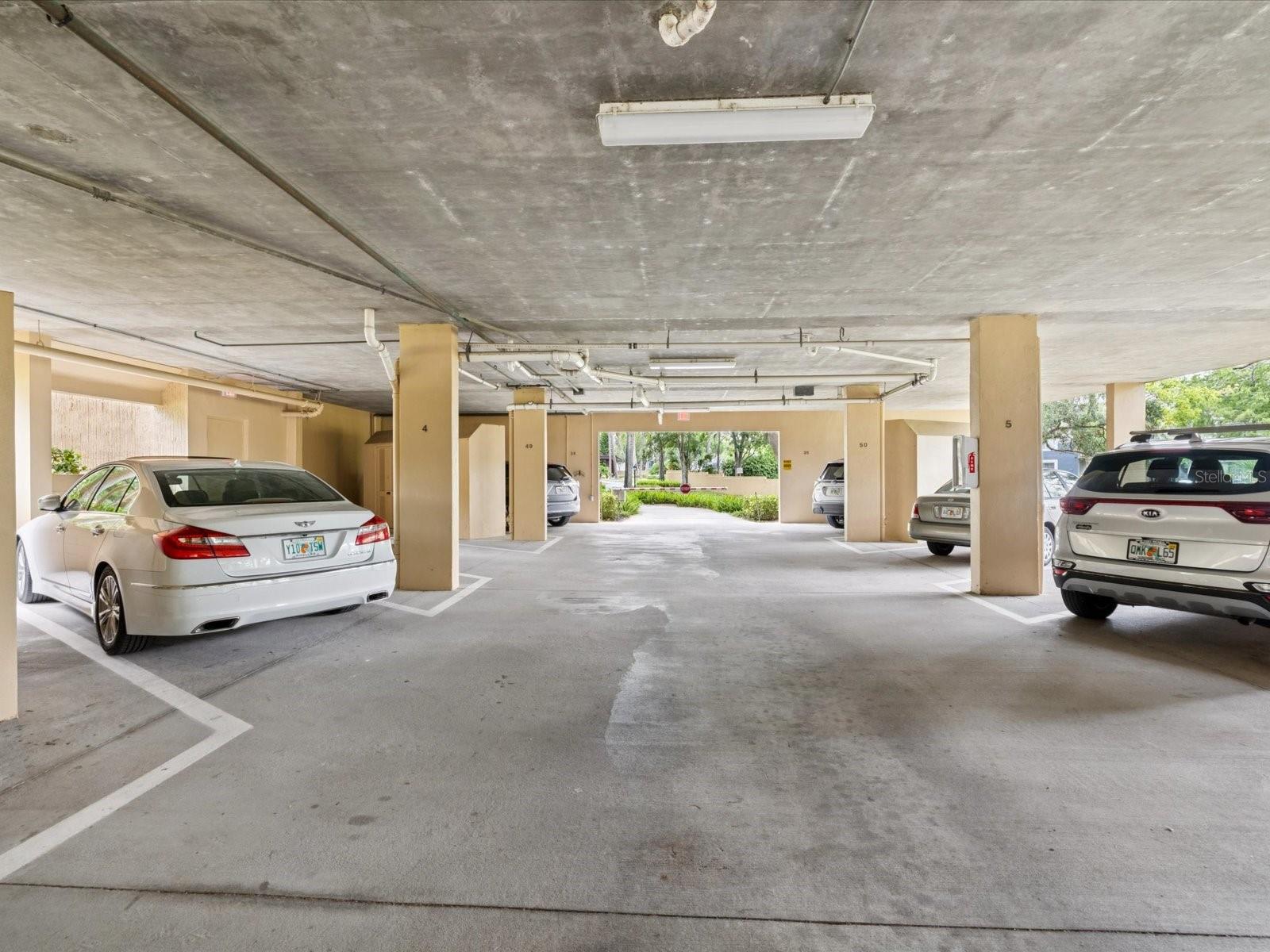 Underground parking