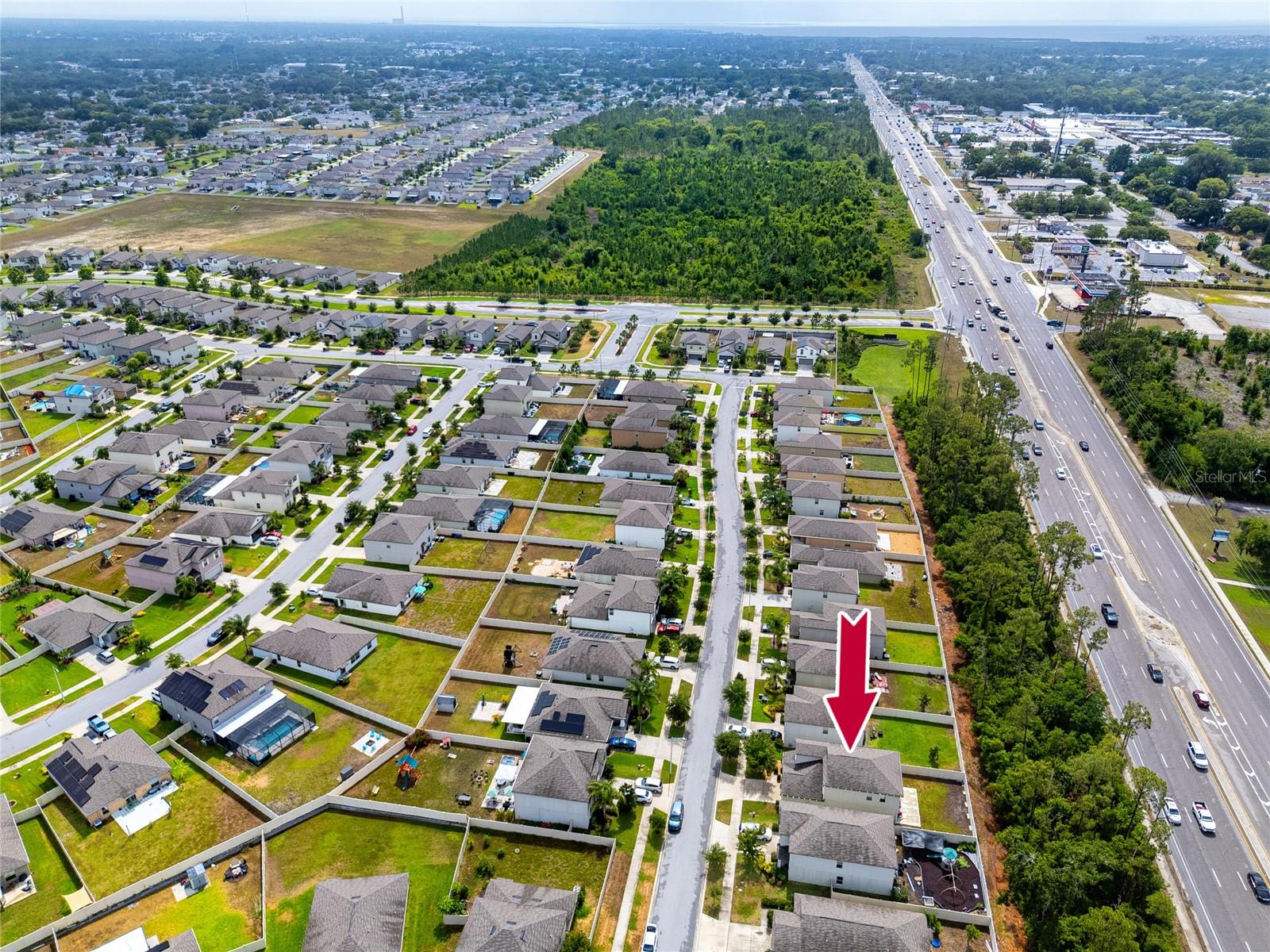 Aerial view of Copperspring