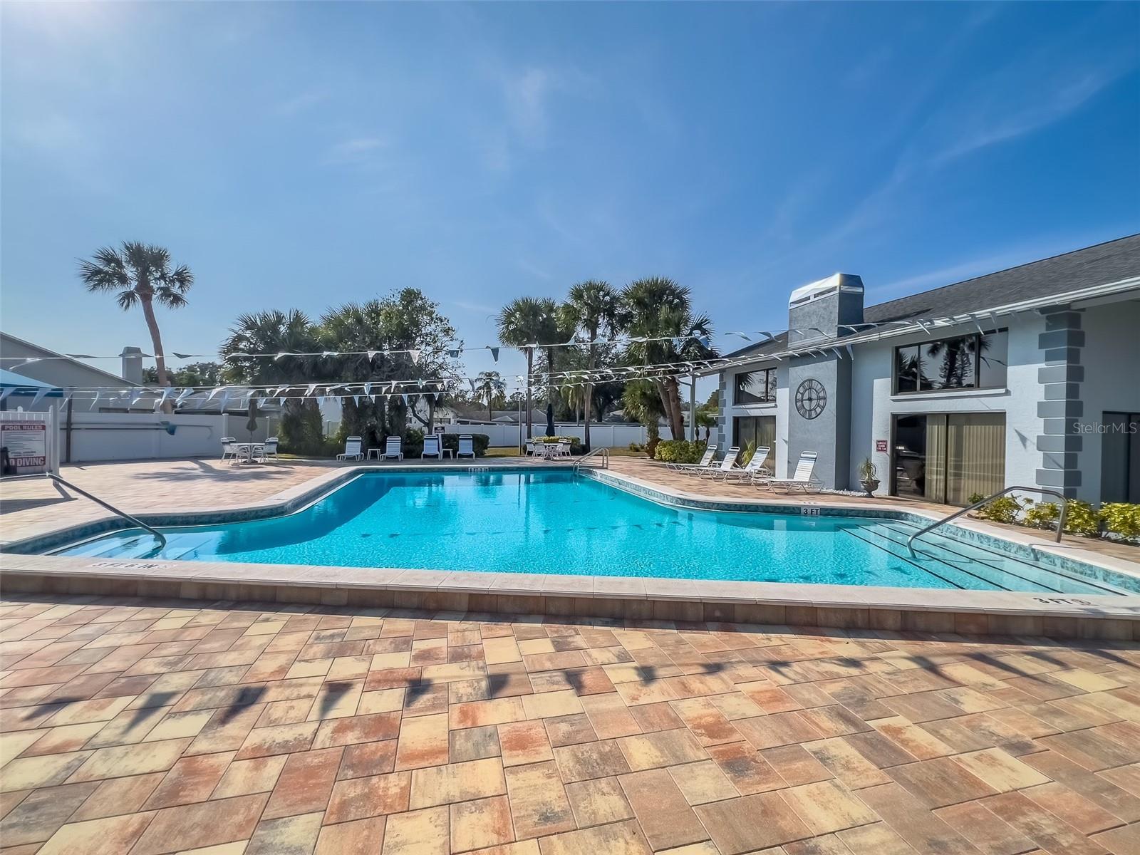 Pool and clubhouse