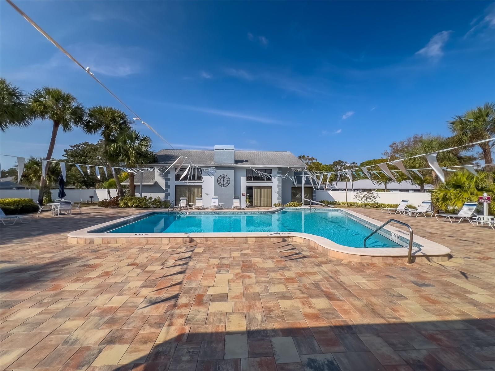 Pool and clubhouse