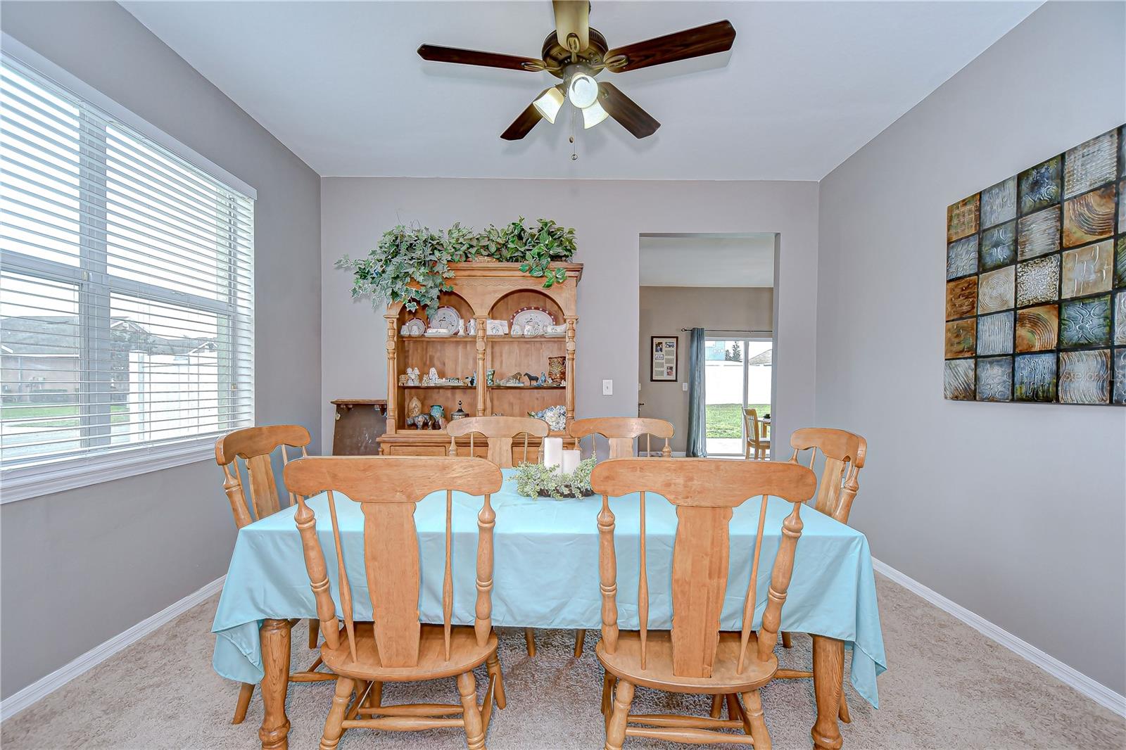 Just off the kitchen, this home is ready to host the next holiday!