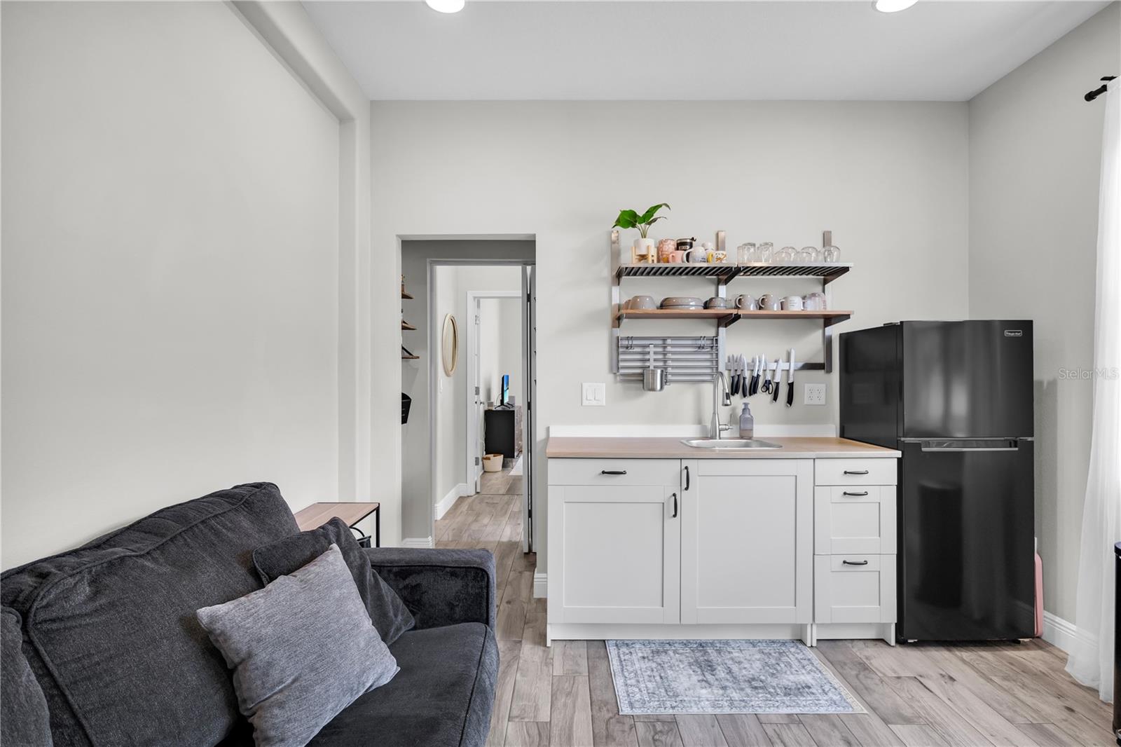 In-Law Suite Kitchenette and Studio
