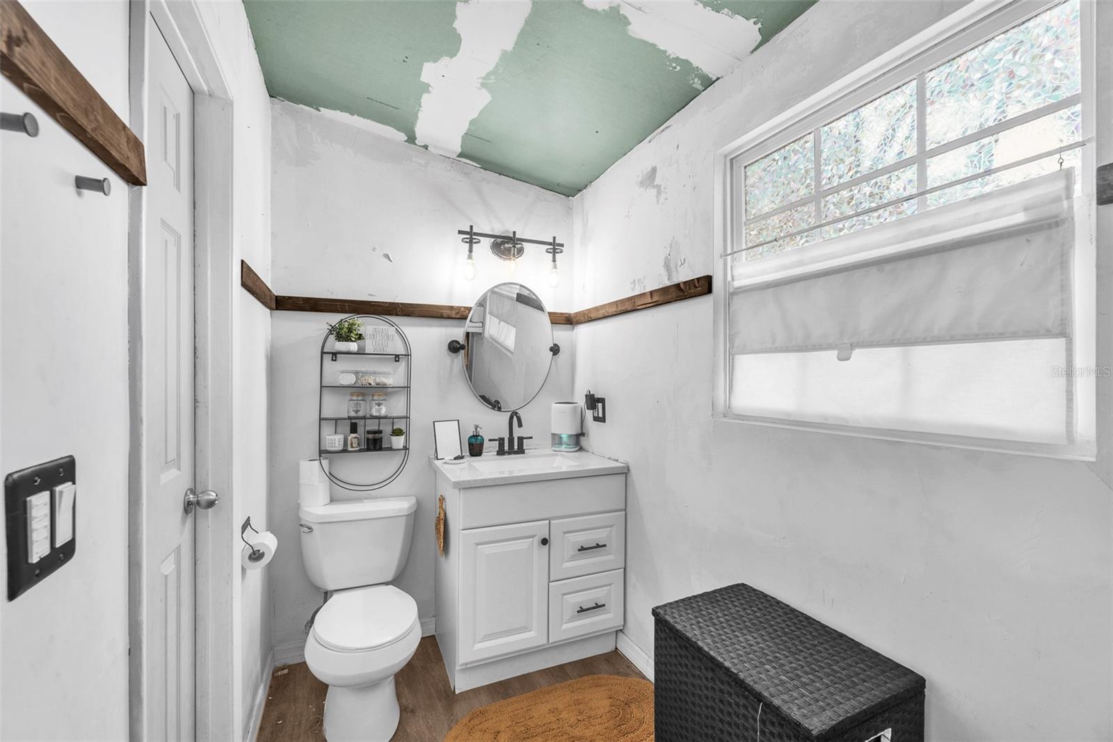 Primary bathroom.