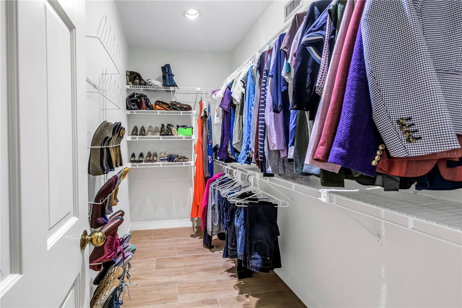 Primary Bedroom Walk-in Closet