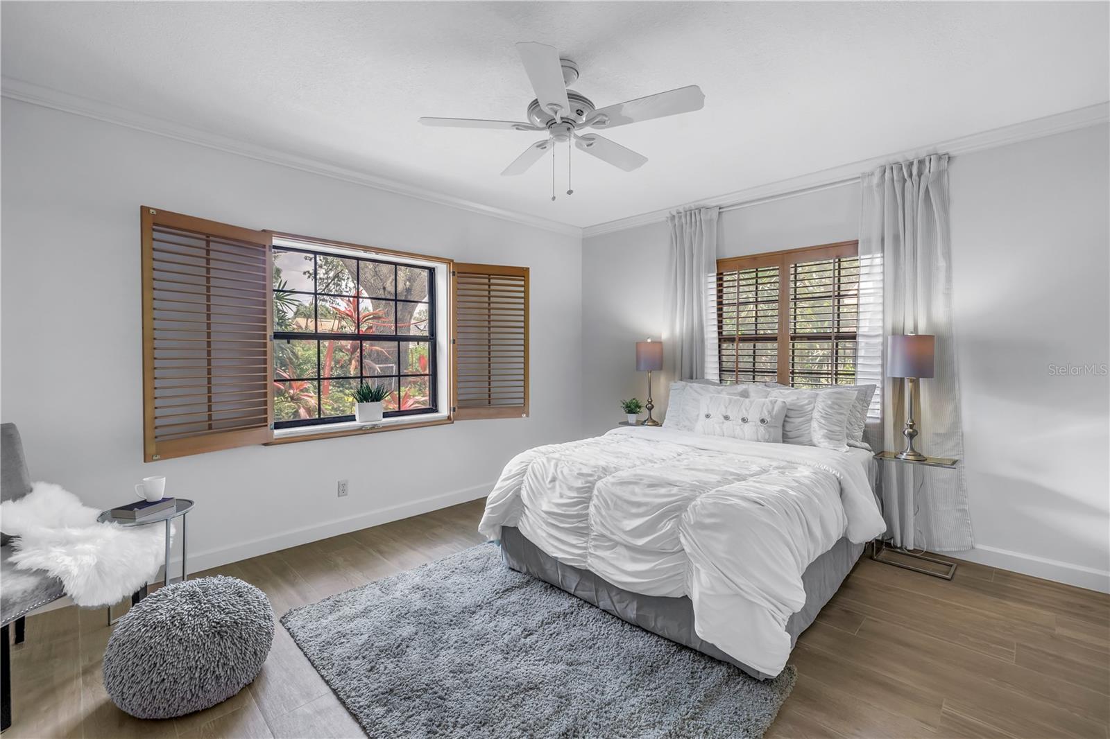 Large 4th Bedroom with views of the water