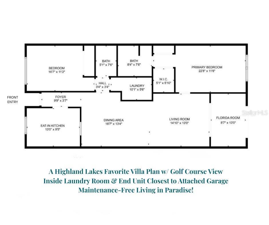 You'll love this spacious and split floor plan~