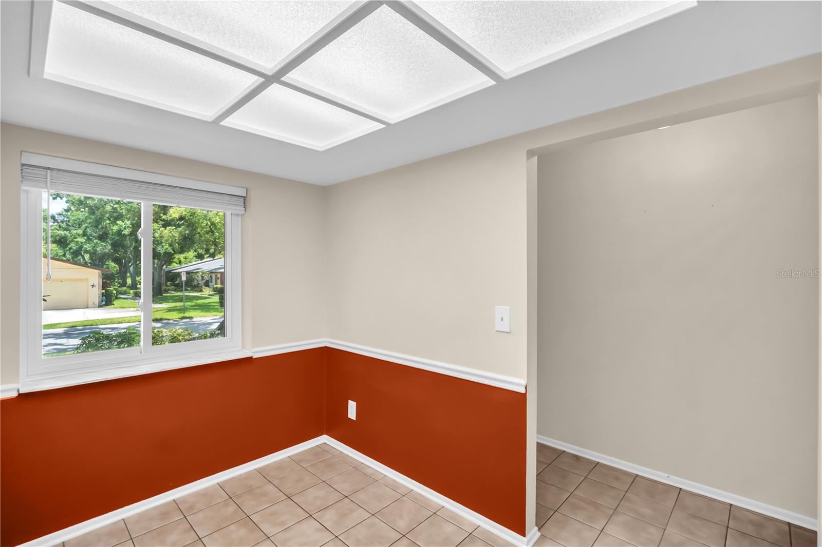 Spacious with space for small table or additional built-in cabinets for more storage~