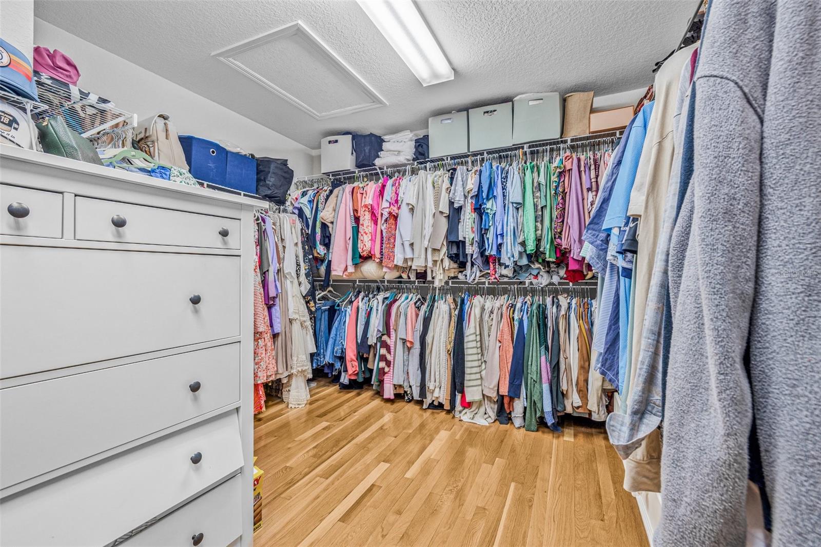 Enormous Walk in Closet in Primary Bedroom