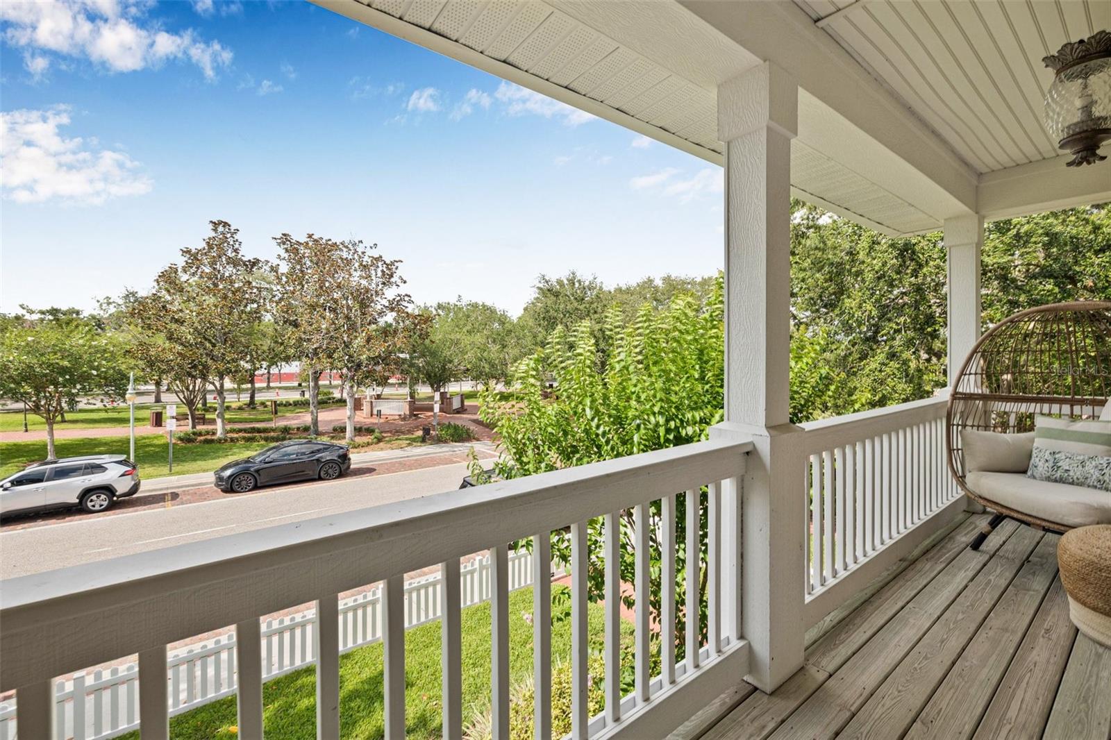 Upstairs Balcony