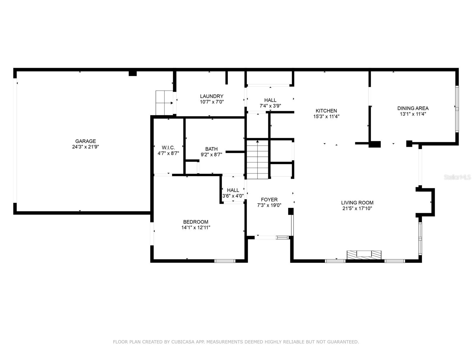 Downstairs Floor Plan
