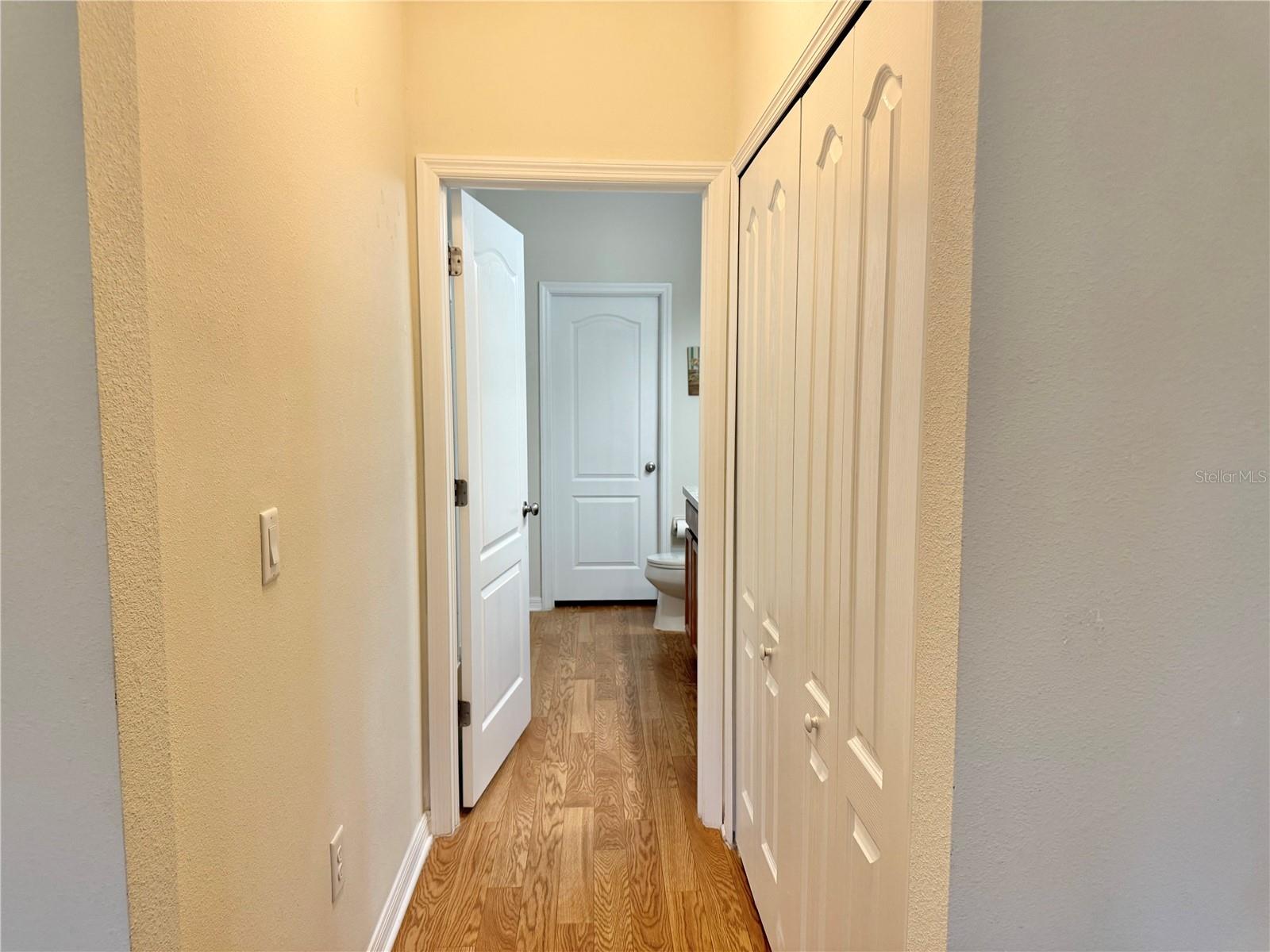 master bedroom hallway
