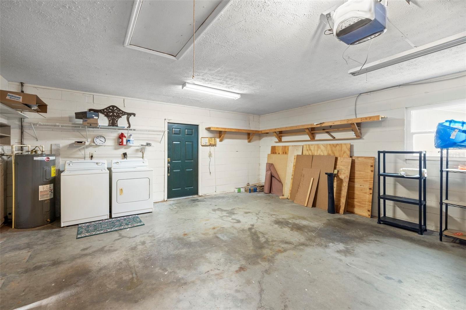 Laundry and Garage