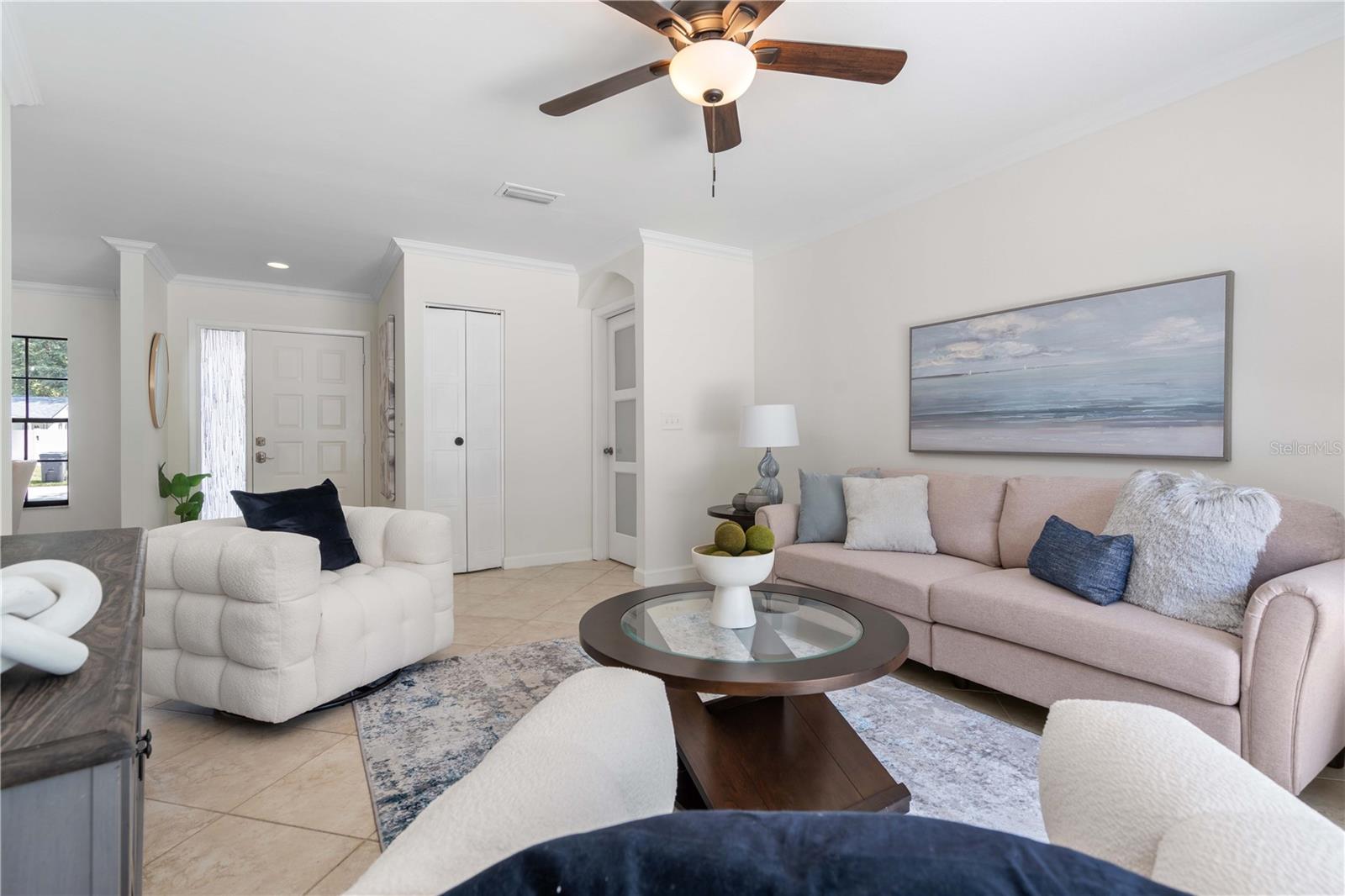 Front Entry w/ Living Room