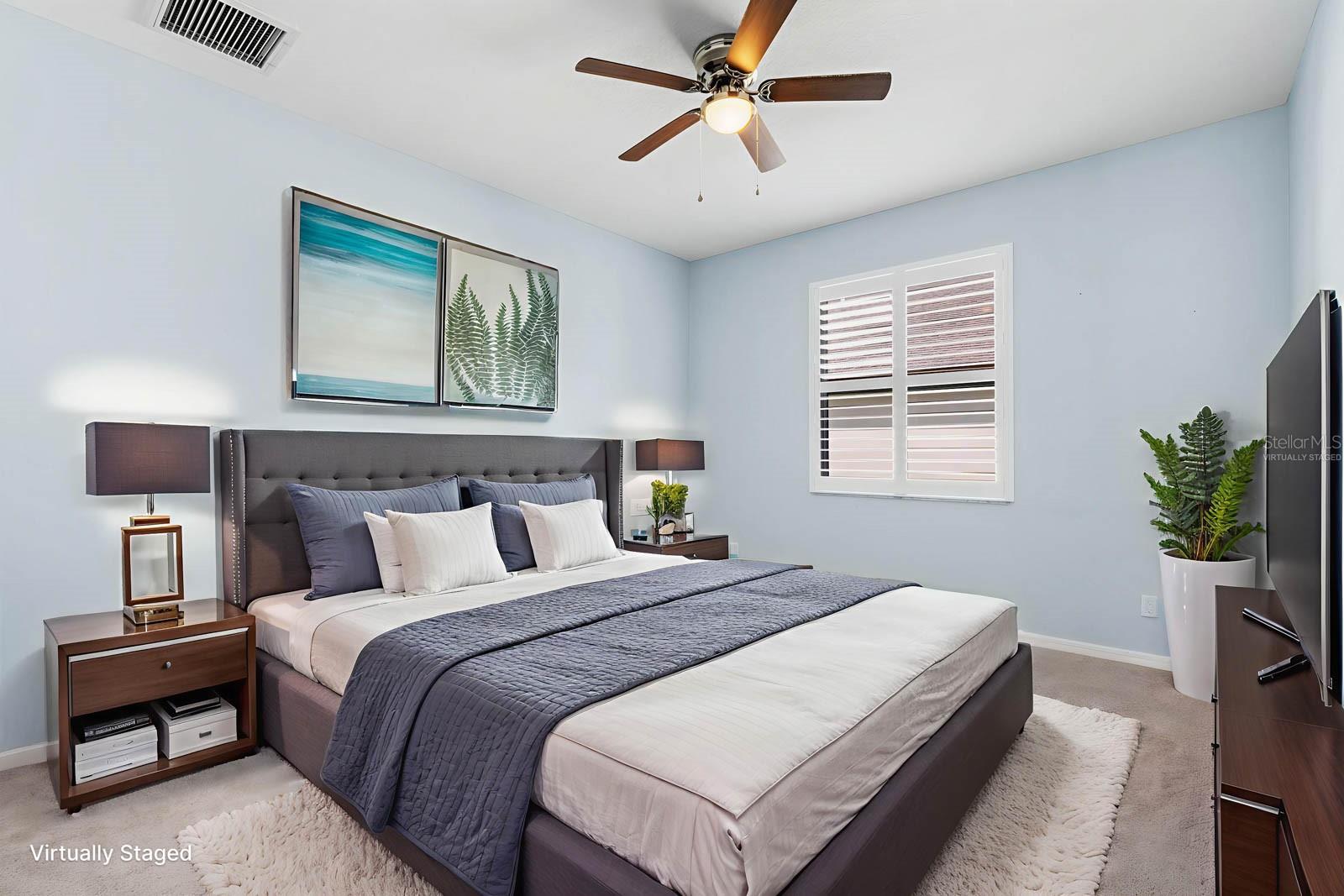 Primary Suite - Virtually Staged