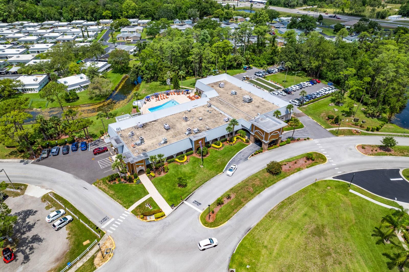 Aerial View - Community Center/Clubhouse