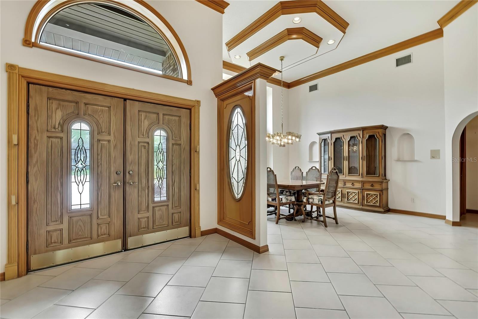 Beautiful tile in main rooms