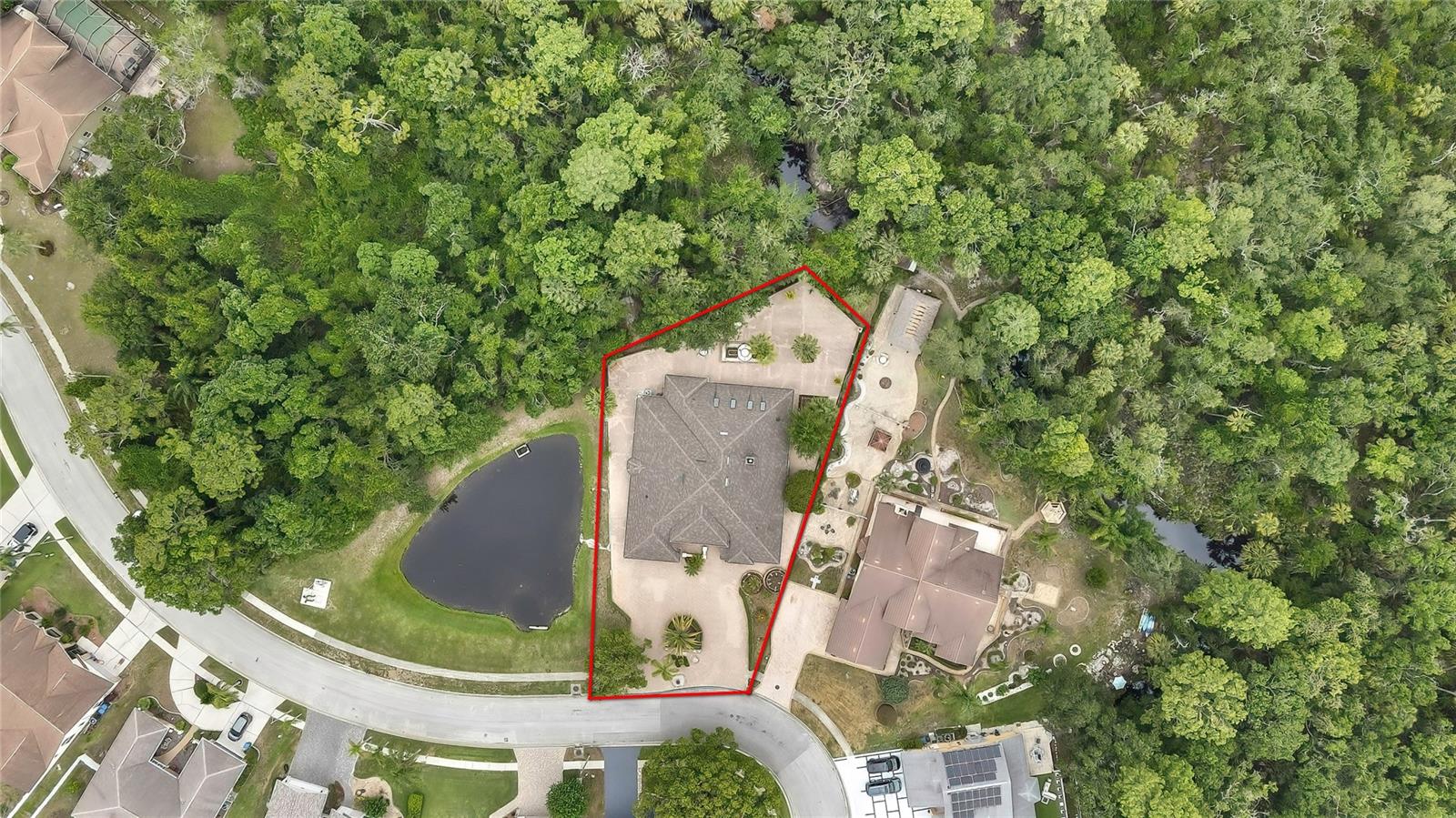 Pond next door