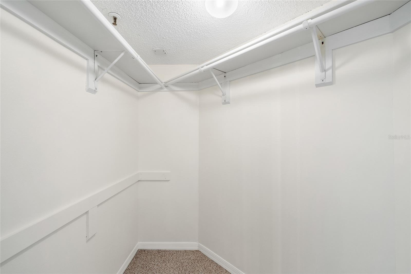 Walk in Closet in Primary bedroom