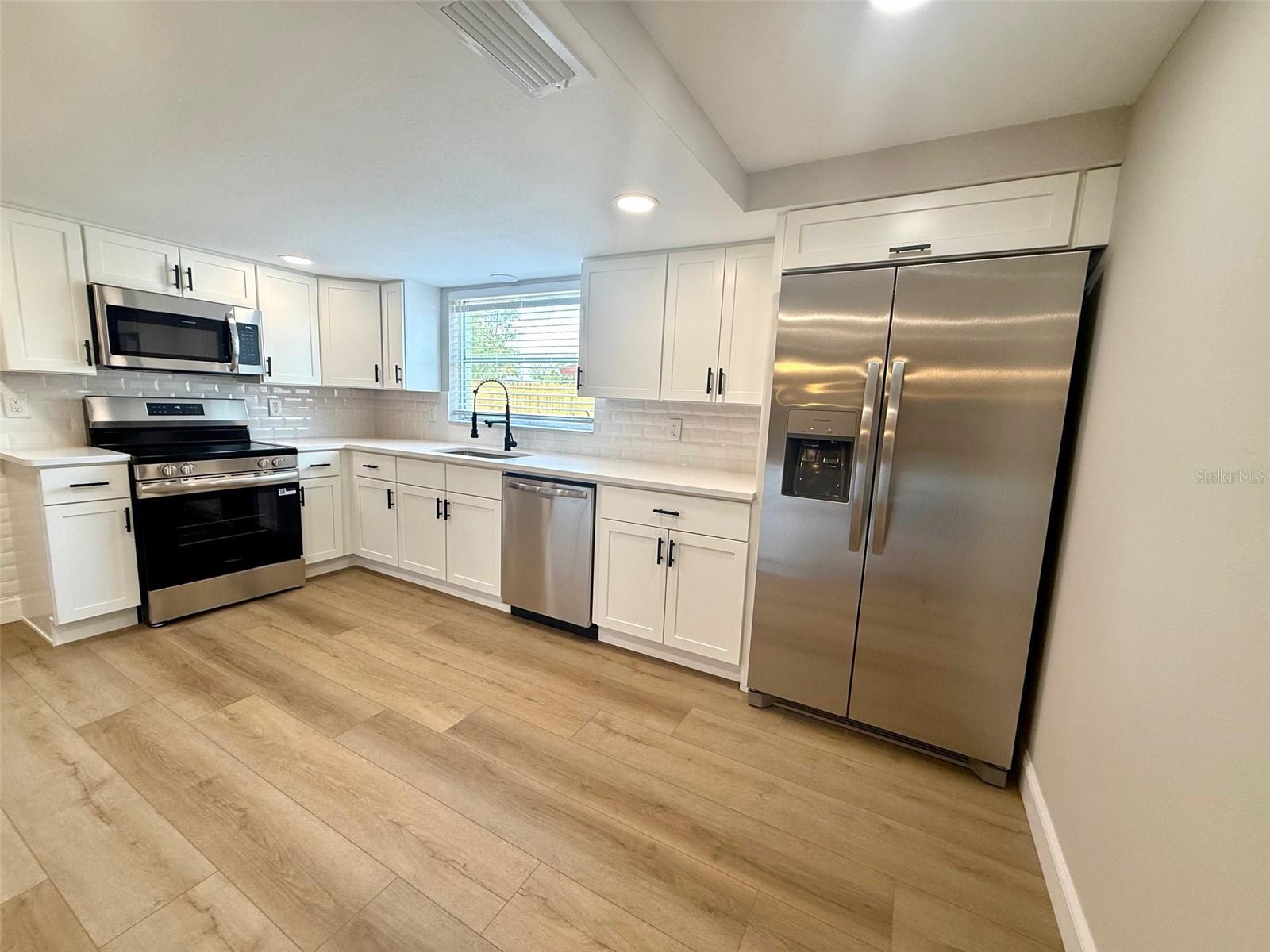 Brand New Kitchen with Brand New Stainless Appliances
